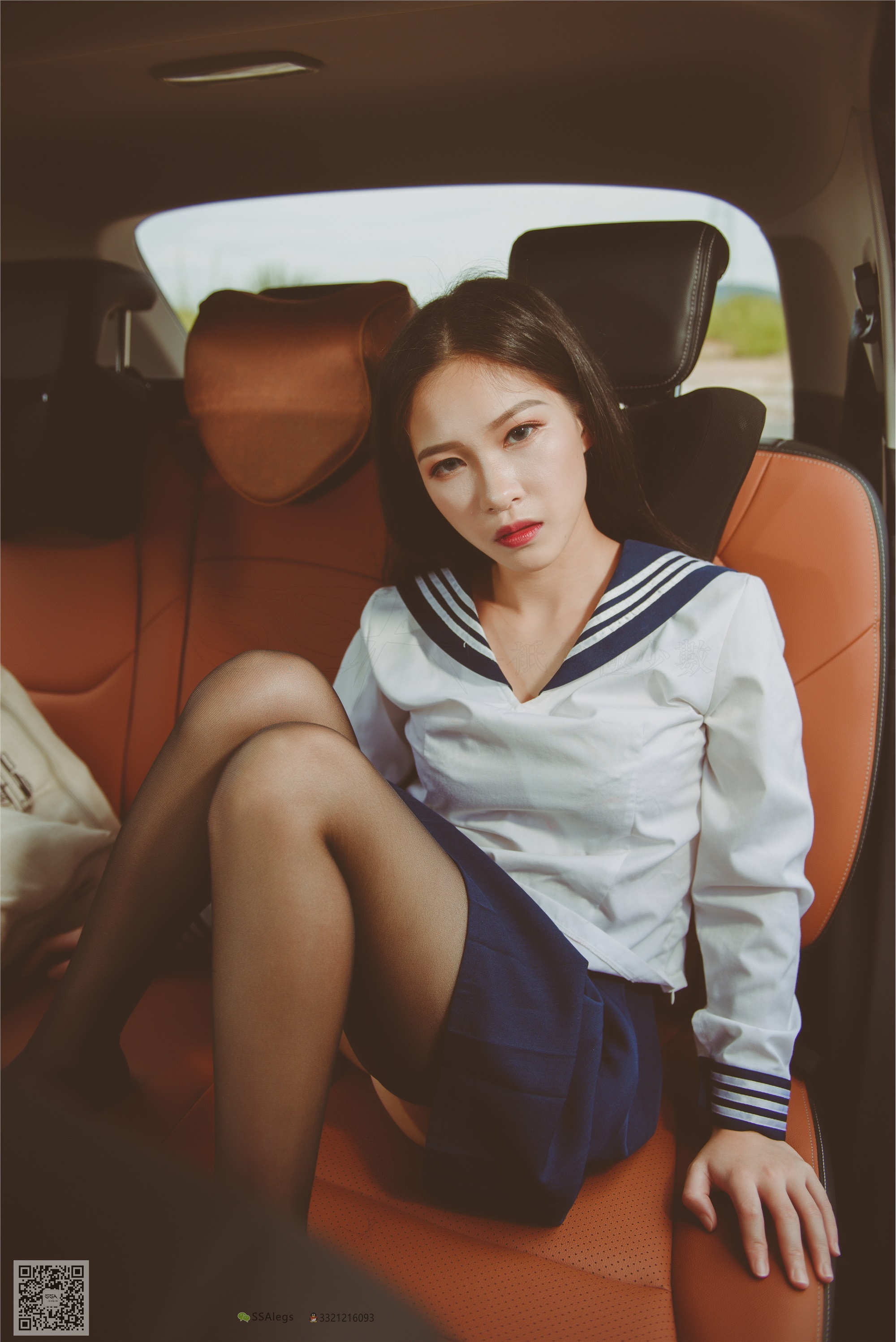 SSA丝社 NO.017 佳佳 小丝妹佳佳练车记